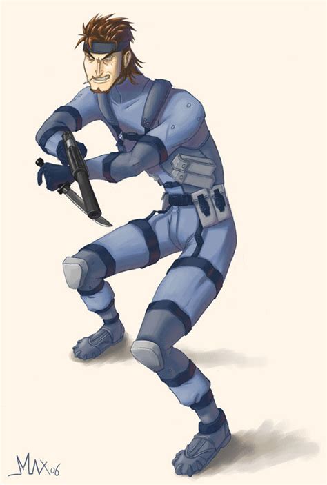 mgs2: Solid Snake by MaximLardinois on DeviantArt