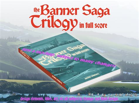 Banner Saga trilogy orchestral book - SIGNED | Austin Wintory