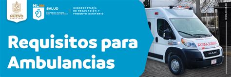 Requistos Sanitarios para Ambulancias Subsecretaría de Regulación y