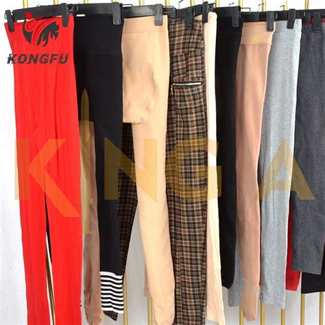 King Bale Used Clothes Second Hand Clothing Ukay Ukay Bundle Bales Vintage Legging Pant For