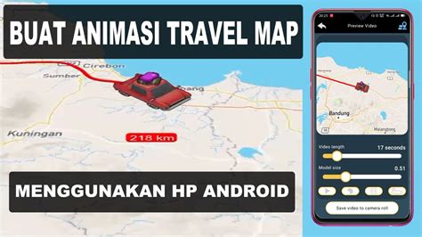 Membuat Animasi Maps Traveling Di HP Android Menggunakan Travel Boast