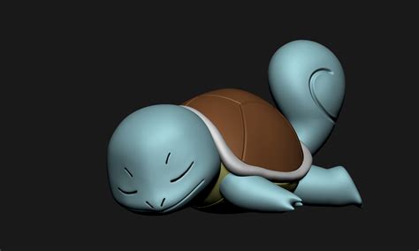 Pokemon Squirtle Durmiendo EDream Makers