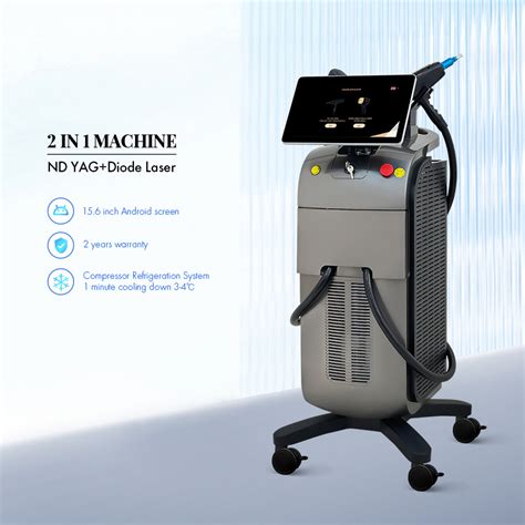 Diode Laser Tattoo Removal Multifunction 2 In 1 Picosecond 755nm ND YAG