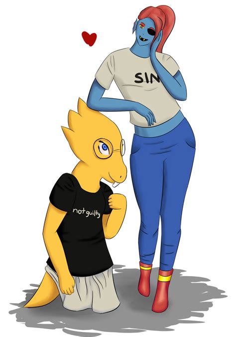 Alphys And Undyne By Susurrantirritant On Deviantart