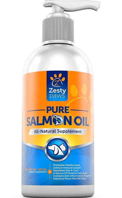 Zesty Paws Salmon Oil Is An All Natural Dietary Supplement Comprised