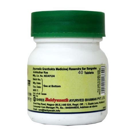 Buy Baidyanath Arshakuthar Ras Tablet 40 S Online At Discounted Price