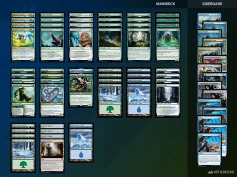 Arena Standard Simic Ramp Deck By Mathias Thorgren Mtg Decks