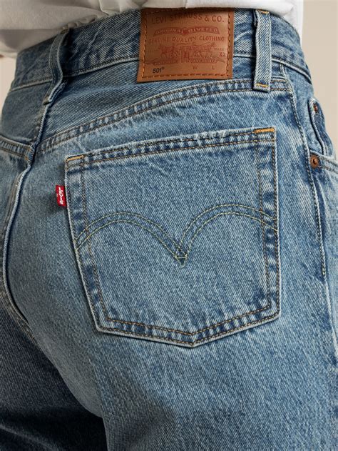 501 Original Cropped Jeans In Luxor Reconstruction Glue Store