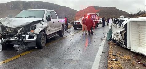 Muere En Choque Volcadura Rumbo A Ojinaga El Bordo