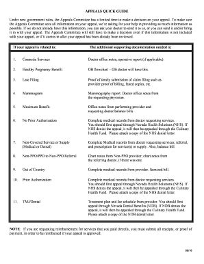 Fillable Online Appeal Request Form Doc Fax Email Print PdfFiller