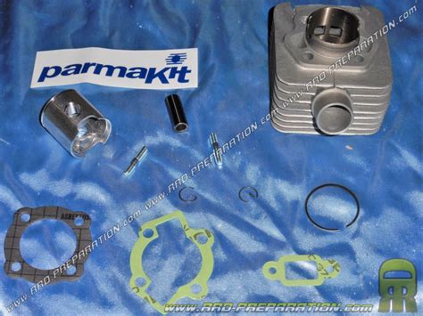 Cylinder piston without cylinder head 70cc Ø44mm PARMAKIT aluminum