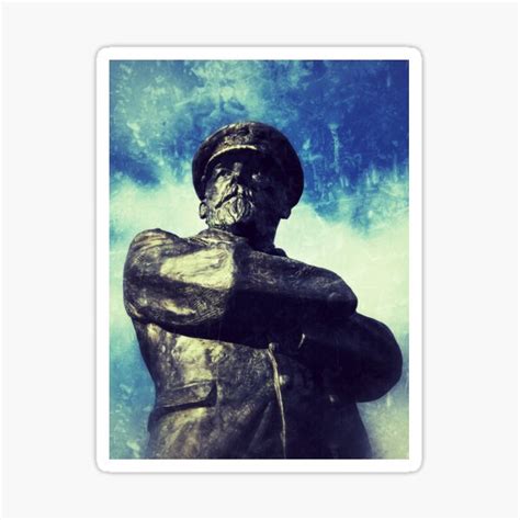 "Titanic Captain Statue" Sticker for Sale by SallyHammond | Redbubble