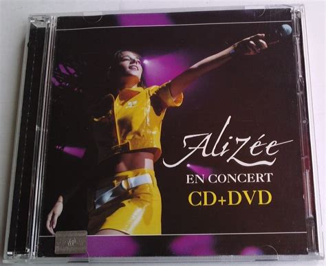 Alizee En Concert Ed Especial De 1 Cd Y 1 Dvd Unica Ed 2004 28000