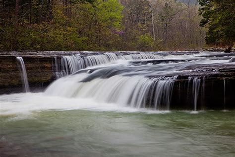 Early Spring Haw Creek Falls : Ozark National Forest