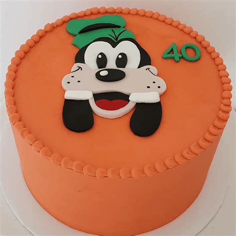 Goofy Birthday Cake Ideas Images Pictures