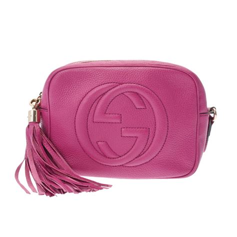 Gucci Bags Gucci Soho Camera Bag Tassel Purple 38364 Womens Leather Shoulder Poshmark