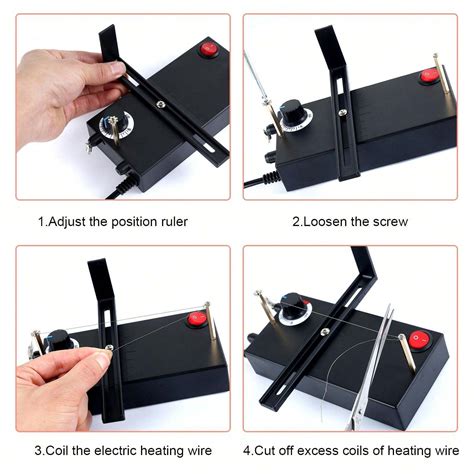 Hot Ribbon Cutting Machine Adjustable Webbing Cutter Multi Purpose Mini Hot Ribbon Cutter