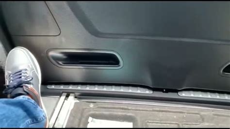 Bmw X3 Opening Tailgate Manually Youtube