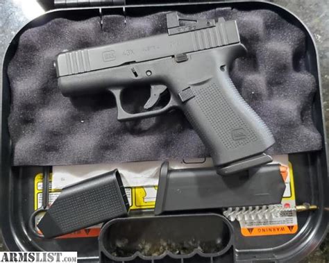 Armslist For Sale Glock X Mos W Shield Rmsc Red Dot