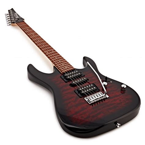 Ibanez GRX70QA GIO Transparent Red Burst Gear4music