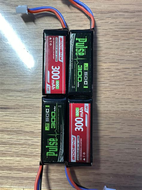 Pulse 300mah 50c 74v 2s Lipo Battery Jst Xh Connector Helidirect