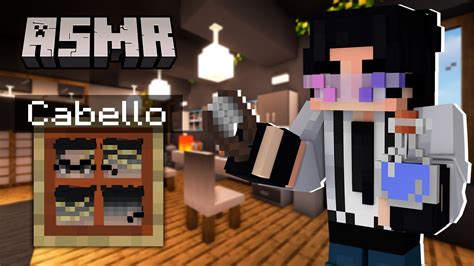 Asmr Corte De Cabello Realista En Minecraft Youtube