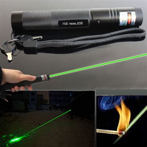 Lt 301 1000mw 532nm Green Light High Power Laser Pointer Kit Black