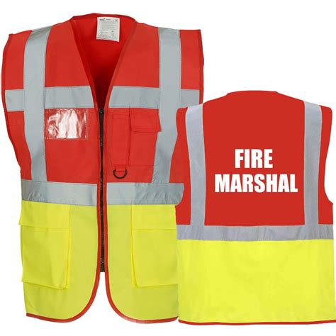 Fire Marshal Hi Vis Archives Simply Hi Vis Clothing Uk