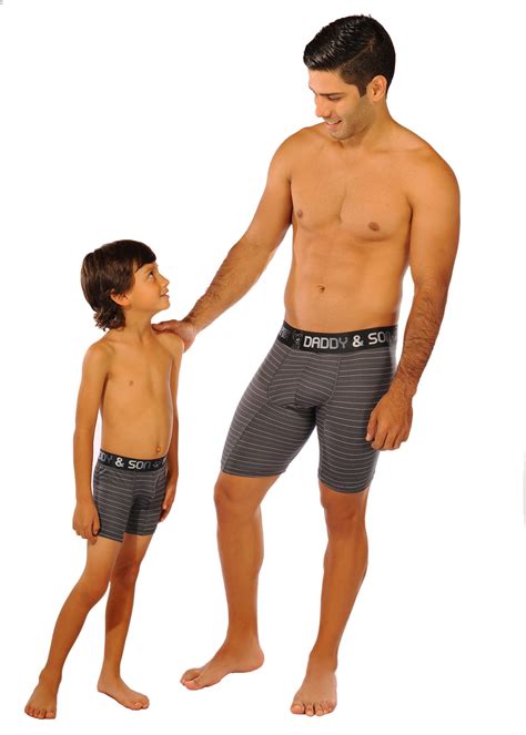 Daddy And Son Boxer Briefs Matching Stretch Underwear Set Etsy