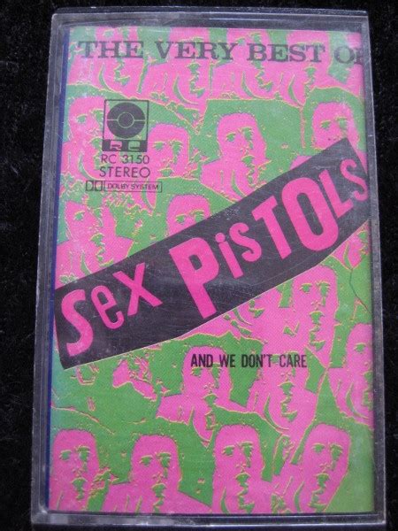 Sex Pistols The Very Best Of Sex Pistols And We Don T Care Clear