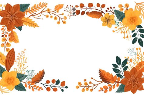 Premium Vector | Autumn leaves in cartoon style a cute background ...