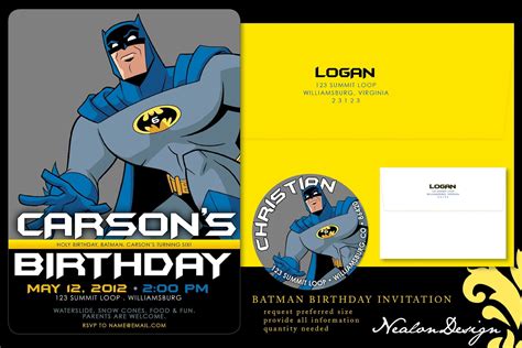 Template Batman Ideas – FREE Printable Birthday Invitation Templates – Bagvania