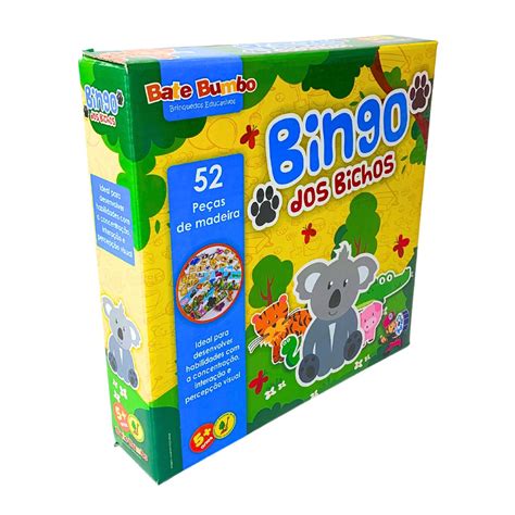 Bingo De Animais Infantil