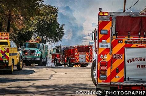 Comm442firephoto This Afternoon Ventura County Fire Ventura City