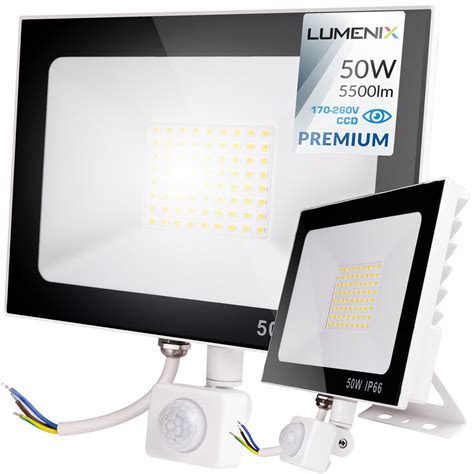 Lampa Na Wietlacz Led W Z Czujnik Ruchu Premium Lumenix Dled