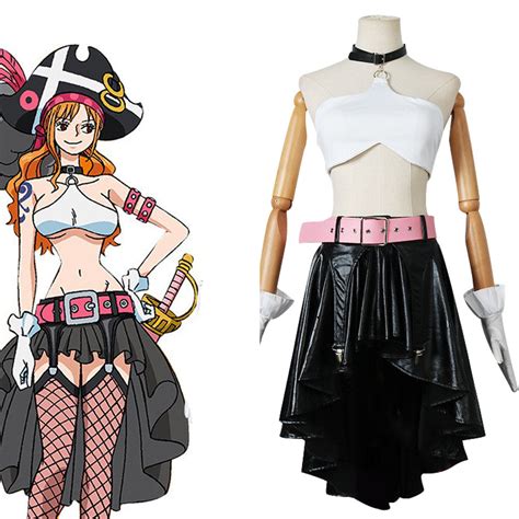 One Piece Film Red Nami Cosplay Costume Avis Et Meilleur Prix