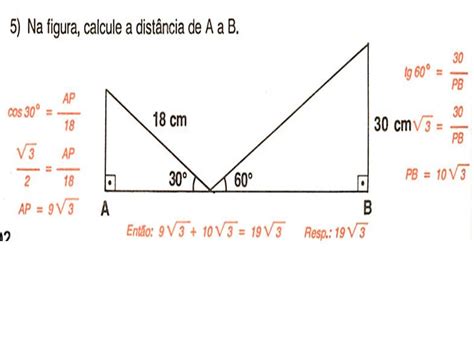 Questões De Razões Trigonométricas - Questões De Razões Trigonométricas - NAZAEDU