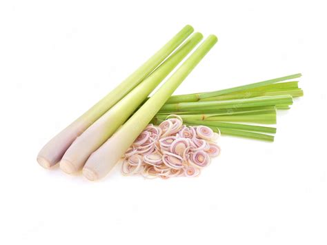 Premium Photo Lemongrass Isolated On White Background