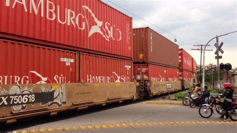 Ferromex Intermodal Agarrando Conexi N A Distrito Sayula Youtube