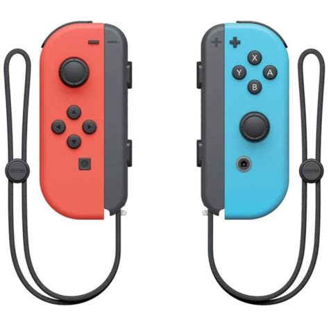 Console Nintendo Switch Modèle Oled • Bleu Néon And Rouge Néon