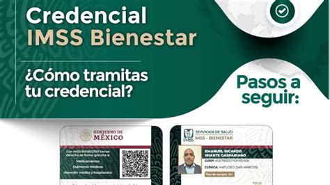 ¿cómo Tramitar La Credencial Del Imss Bienestar Clarosports