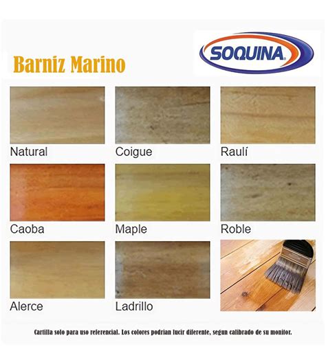 Barniz Marino Soquina 1 Galon Ladrillo Socodima Cl