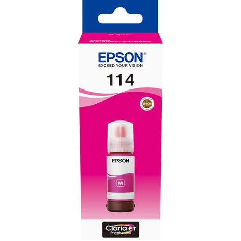 Original Epson 114 Multipack Set Of 6 Ink Bottles C13T07A140