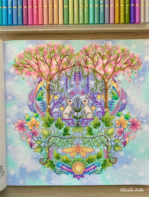 Enchanted Forest Coloring Book By Johanna Basford Forest Coloring