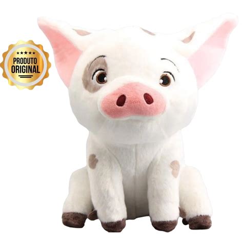 Qual É O Nome Do Porquinho Da Moana - Porquinho Puá Porco da Moana Pelúcia 22cm Original Disney e Lindo ...