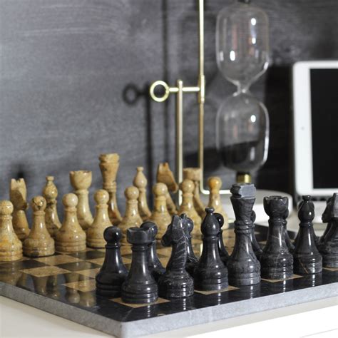 Marble Cultures: Exquisite Marble Chess Set - A Gift of Elegance and ...