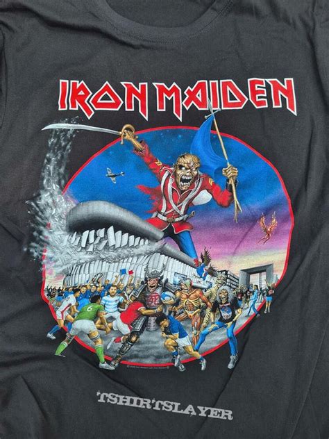 Iron Maiden Lotb Paris Event Shirt Tshirtslayer Tshirt And