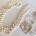 Non Catholic Swarovski Crystal Pearls Wedding Lasso Cream Etsy