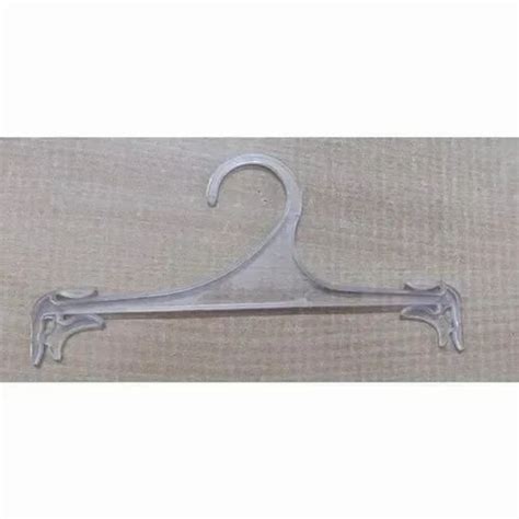 White Benzer Plastic Lingerie Hangers For Cloth Hanging At 6 In