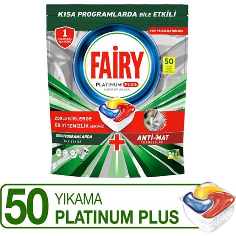 Fairy Platinum Plus Bulaşık Makinesi Deterjanı Kapsülü Fiyatı